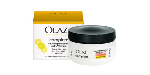 Olaz Feuchtigkeitspflege Complete Tagescreme mit UV-Schutz, 50 ml Tiegel