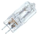 300 watt 120 volt T6 GX6.34 Bi-Pin Base Single Ended Halogen Incandescent Sylvania Light Bulb