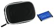 rooCASE 2n1 EVA Hard Shell (Black) Case with Memory Foam and NP-40 1250mAh Li-Ion Battery for Casio Exilim EX-Z200 10.1MP Digital Camera Black
