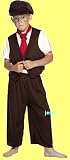 victorian boy childrens fancy dress costume med 6-8 130cm