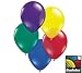 (100) Assorted Radient Jewel Tone 11\