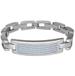 Stainless Steel Polished Bracelet - 8.5'' long Stainless Steel Polished Bracelet - 8.5'' long