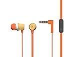 Hoomia BON5S-ORG In-Ear Stereo Earphone with Microphone, Orange