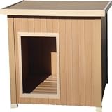 31GmLe8%2BsGL. SL160  New Age Pet All Weather Insulated Dog House  Brown Rustic Lodge, XL, for pets up to 160 Pound