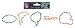 Forever Collectibles NFL Miami Dolphins Logo Bandz