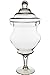 CYS EXCEL Apothecary Jar, Candy Buffet Display, Elegant Storage Jar, Pack of 1 (Height: 16.25“ Body: 6.75”)