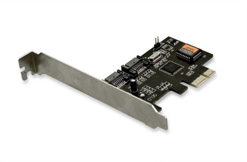 Syba SD-SA2PEX-2IR PCIe SATA II 2x Ports RAID Controller Card with SIL3132 Chipset