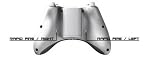 Ms Xbox 360 White Wireless Controller W/dual Hidden Button Rapid Fire By (Mommy4life71)