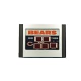 Football Scoreboard Desk Clocks,Chicago Bears