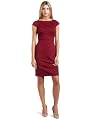 London Times  Women's Cap Sleeve Sheath Dress