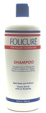 Folicure Shampoo 32 oz. (3-Pack) with Free Nail File
