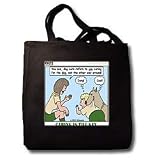 31Gme77KUbL. SL160  Caring is the Key   Dog Care   Black Tote Bag JUMBO 20w X 15h X 5d