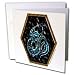 Art of Jolie E Bonnette Humanoids - Star Dancer Jewel Mermaid Fantasy Tribal Abstract - Greeting Cards-12 Greeting Cards with envelopes