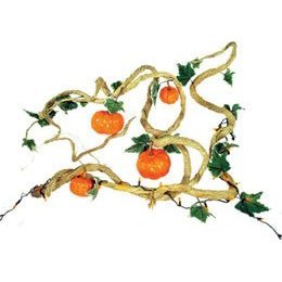 Fiber Optic Halloween Pumpkins