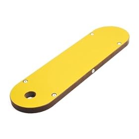 Leecraft JT-2L Zero Clearance Table Saw Insert (For Jet Xacta Saw Left Tilt)