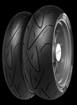 Continental ContiSport Attack Sport/Touring Motorcycle Tire Front 120/70-17 On Sale