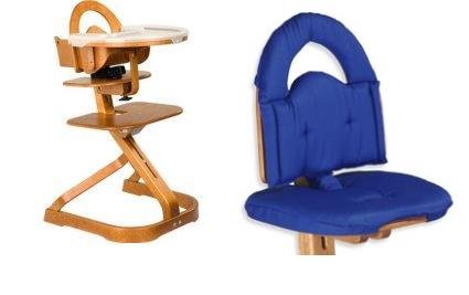 Svan High Chair in in Blue