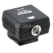 Nikon AS-15 Sync Terminal Adapter Hot Shoe to PC AS15