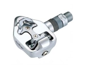 Shimano SPD Sealed Bearing Road Pedals Wellgo,Silver