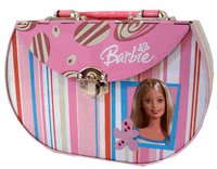 Barbie Girl Tin Box : Barbie Carry all Tin Box