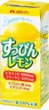 メロディアン すっぴんレモン250ml紙パック×24本入 すっぴん