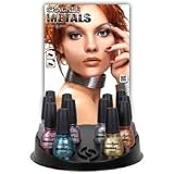 China Glaze Crackle Metals Nail Polish 12 Piece Display