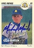 Mike Mimbs, San Antonio Missions - Dodgers Affiliate Autographed Card