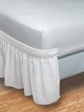 Queen / King Black Wrap Around Dust Ruffle - Color