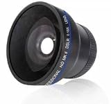 Zeikos 0.18x Super Fisheye Auxiliary Lens w/ 52mm 58mm Adatper for Digital SLR Cameras Lens