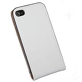 iGet (TM) iPhone 4 Synthetic Leather Flip Cover Case - Slim Design fits Ver ....