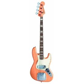75 Jazz Bass, Rosewood Fretboard , Natural, 3-Ply White Pickguard