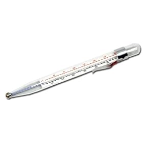 Buy Chef Craft 21274 1-Piece Candy Thermometer 57-400 Degrees, Glass, 8-Inch now!