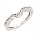 1/4 CT. T.W. Round Cut Diamond Women's Wedding Band 14K White Gold - Size 7