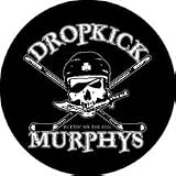 DROPKICK MURPHYS - Hockey Skull - Button / Pin