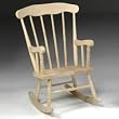Unfinished Boston Rocker