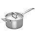 3 Ply - 3 Piece Saucepan Set or Indiviually 3 Piece Saucepan Set. As shown