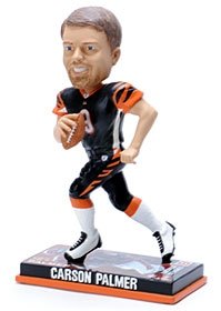 Cincinnati Bengals Carson Palmer Forever Collectibles Photo Base Bobble Head