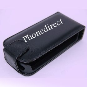 Phonedirect- BLACK Premium Quality Leather Flip Case Pouch Cover For Sony Ericsson C902 (Specially designed for c902)