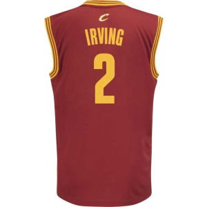 NBA Cleveland Cavaliers Kyrie Irving #2 Youth Replica Road Jersey, Red, Medium