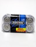 ALKALINE BATTERIES -- D CELL -- 8 PK.