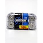 SAVE $5.04 - ALKALINE BATTERIES -- D CELL -- 8 PK. $14.95