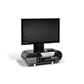Techlink Ovid OV95TVB Audio Visual Furniture  Black with Intergrated Screen mount