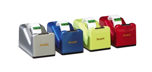 Scotch Designer Dispenser with Magic Tape, 4 Dispensers each with 1 roll of 3/4 x 350 Inches Tape (C-28S-HOME)