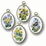 Birds & Butterflies Crewel Embroidery Kit