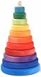 Large Rainbow Stacking Tower
