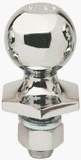 2X1X2 SS HITCH BALL (Reese 72843)