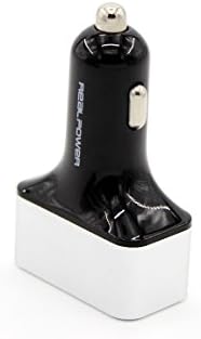 High-end Realpower 4 Port USB Car Charger, Each Port 2400mA Fast Charge
