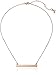 French Connection Rectangle Bar Chain Pendant Necklace, 16