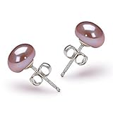 Lavender 7-8mm AA Freshwater Pearl Earring Set