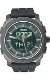 Fossil Machine Silicone Black Dial Men's watch #FS4628